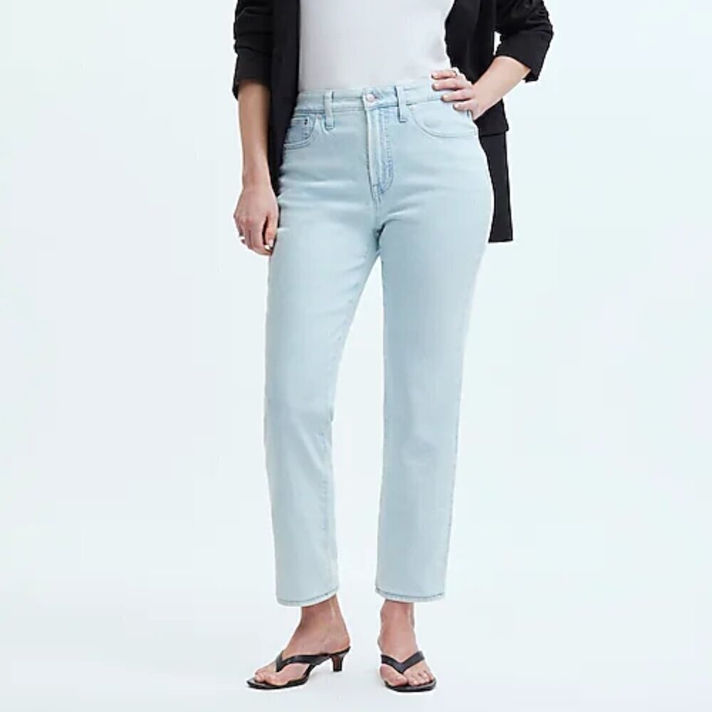 Madewell The Curvy Perfect Vintage Jeans Chesthunt Wash Size 28